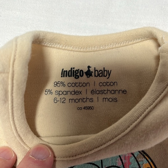 6-12M Indigo Baby romper - Picture 3 of 3